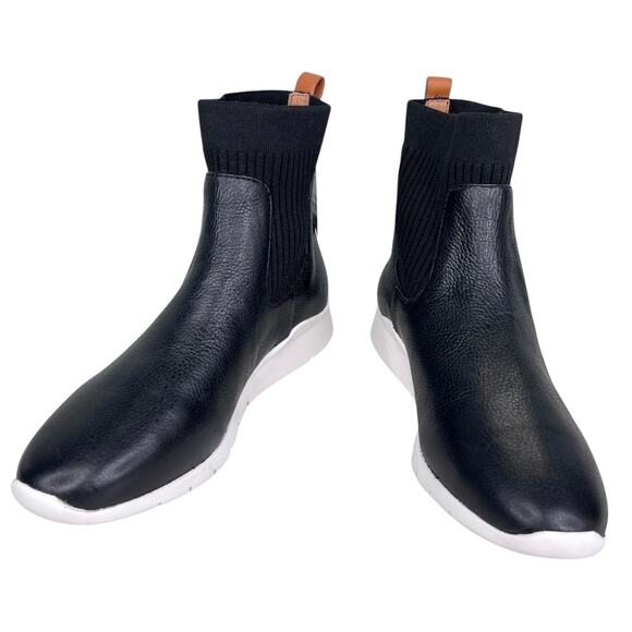 Gentle Souls by Kenneth Cole Remi Lite Stretch Booties 8 Black New - Picture 3 of 10